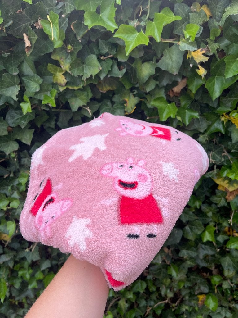 Leuk peppa fleece deken, Kinderen en Baby's, Ophalen of Verzenden, Zo goed als nieuw, 100 cm of meer, Deken