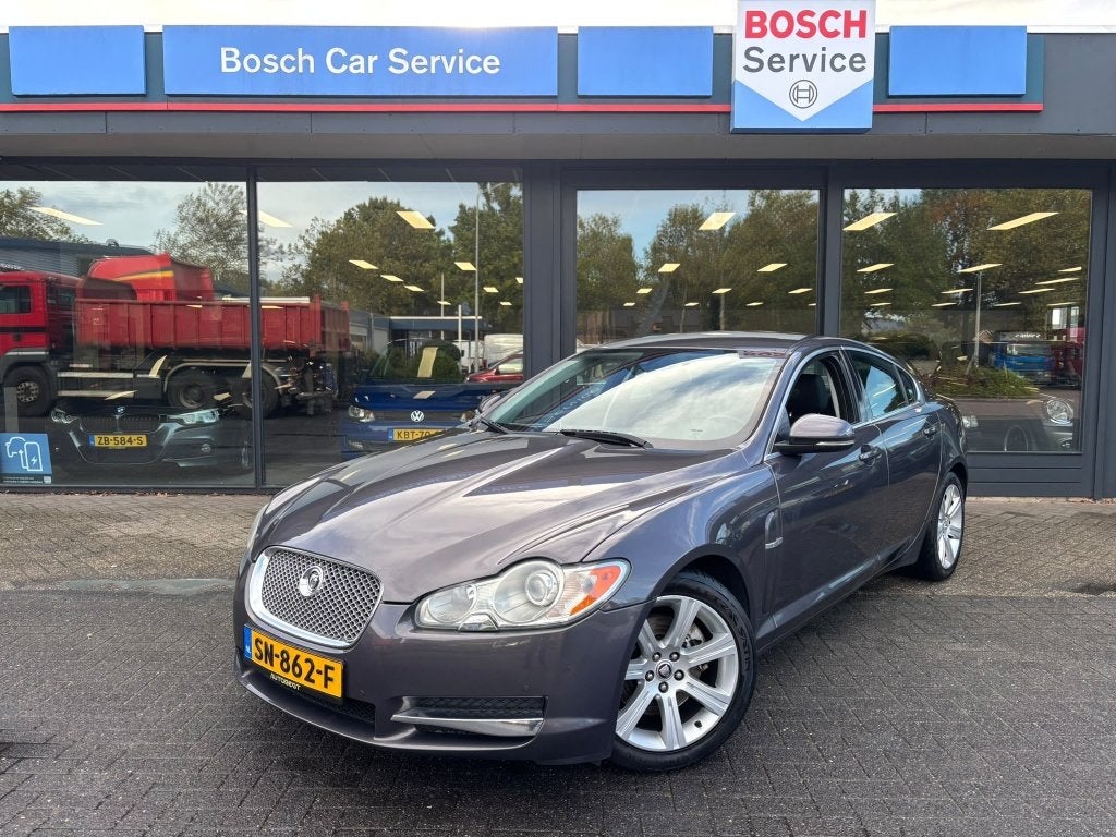 Jaguar XF 3.0 V6 Luxury Leder ''APK" NAP Automaat!, Auto's, Automaat, 238 pk, Achterwielaandrijving, Gebruikt