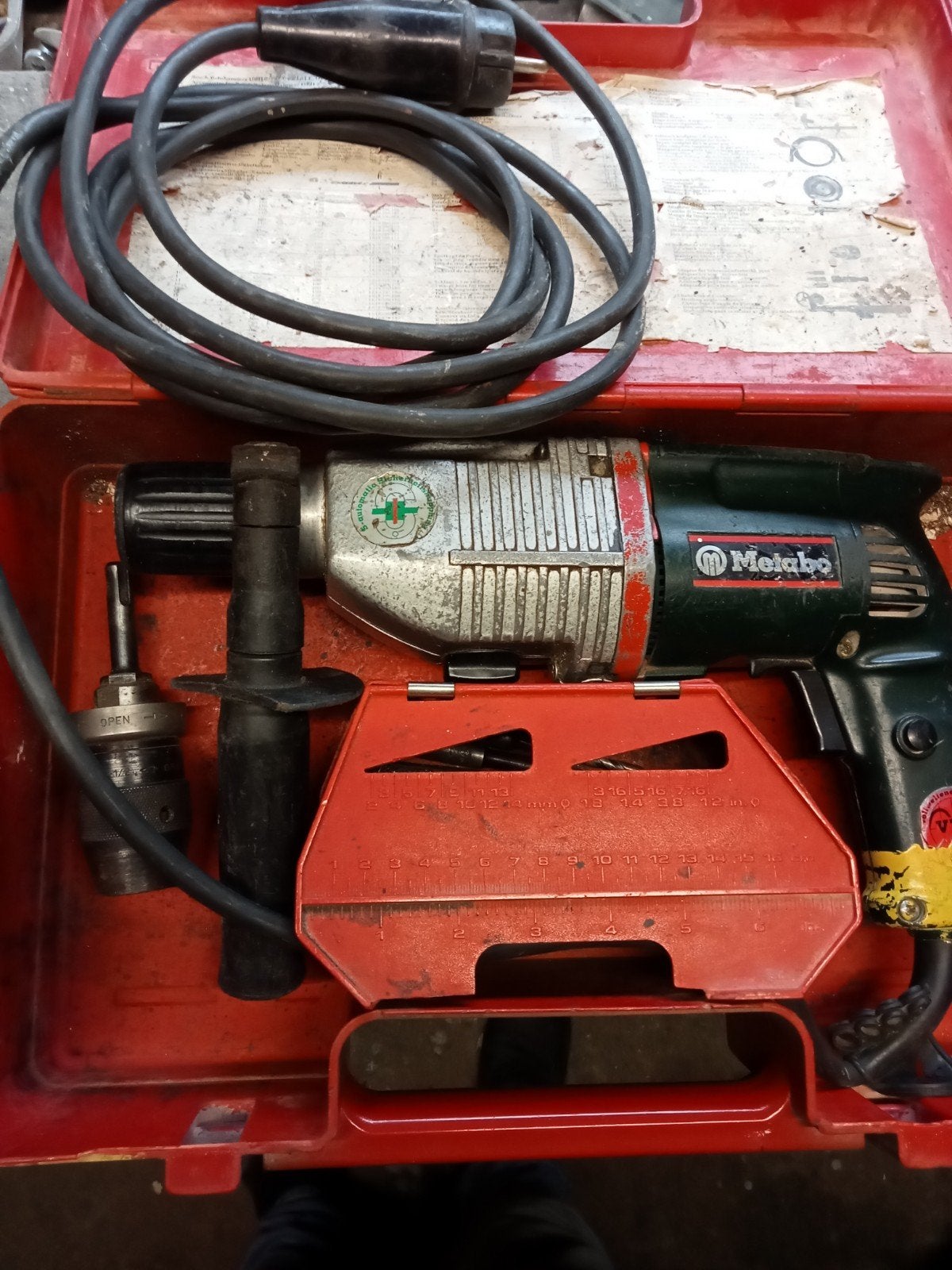 Metabo sds klopboormachine, Ophalen, Gebruikt, Boormachine
