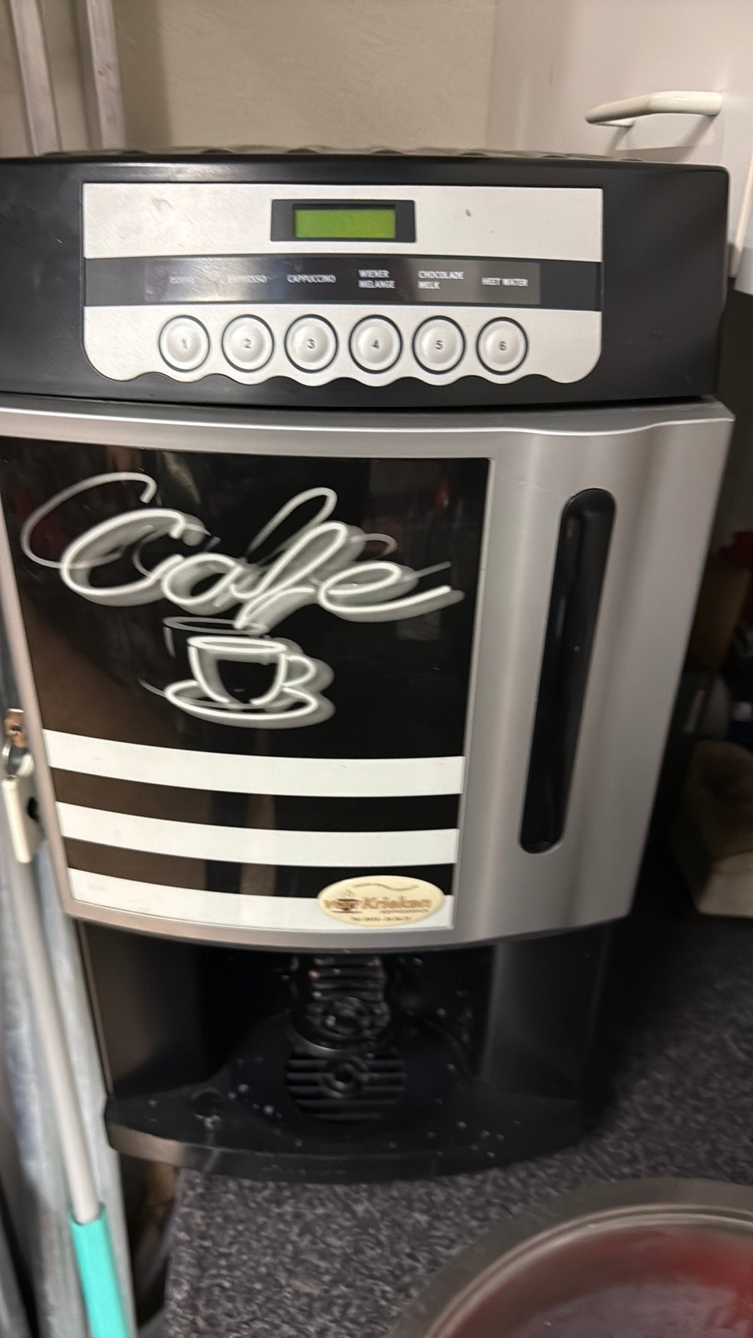 Koffiezet machine met droge korrelkoffie, Witgoed en Apparatuur, Ophalen, Gebruikt, Overige typen, 10 kopjes of meer