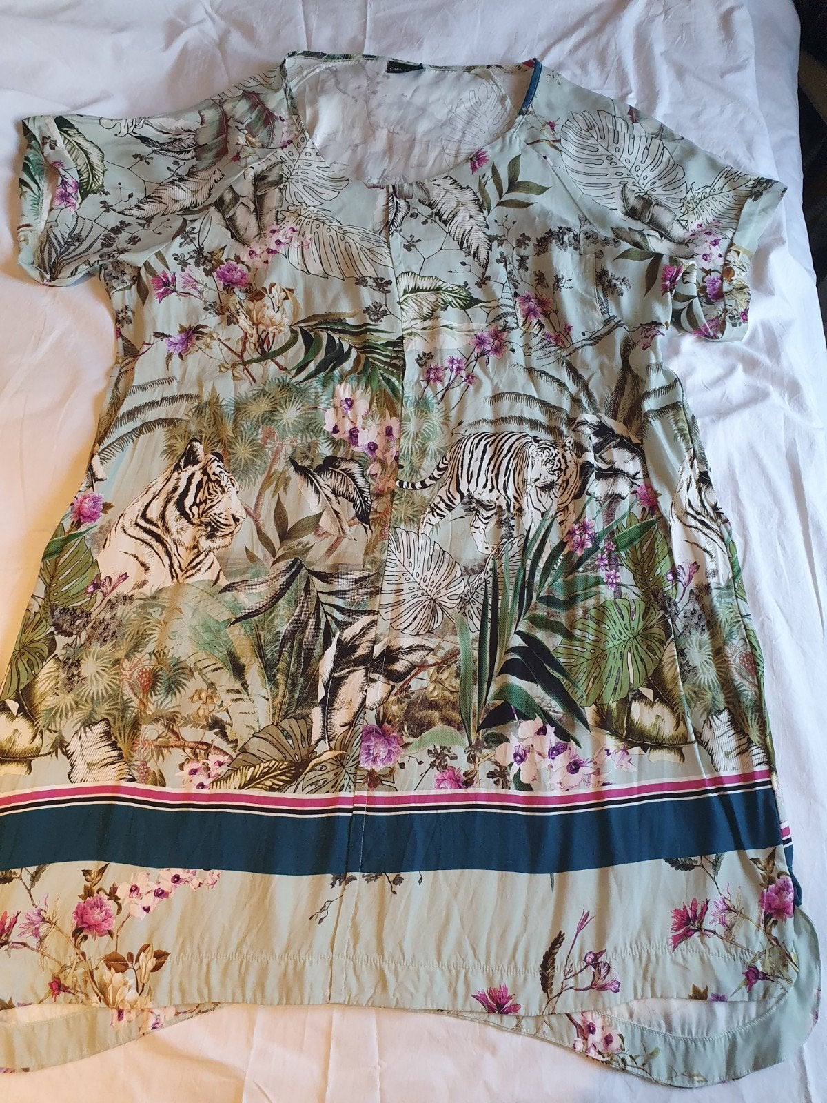 Zomers Ophilia tuniek/jurkje met tijgerprint, Meerkleurig, Jurk, Ophalen of Verzenden, Ophilia
