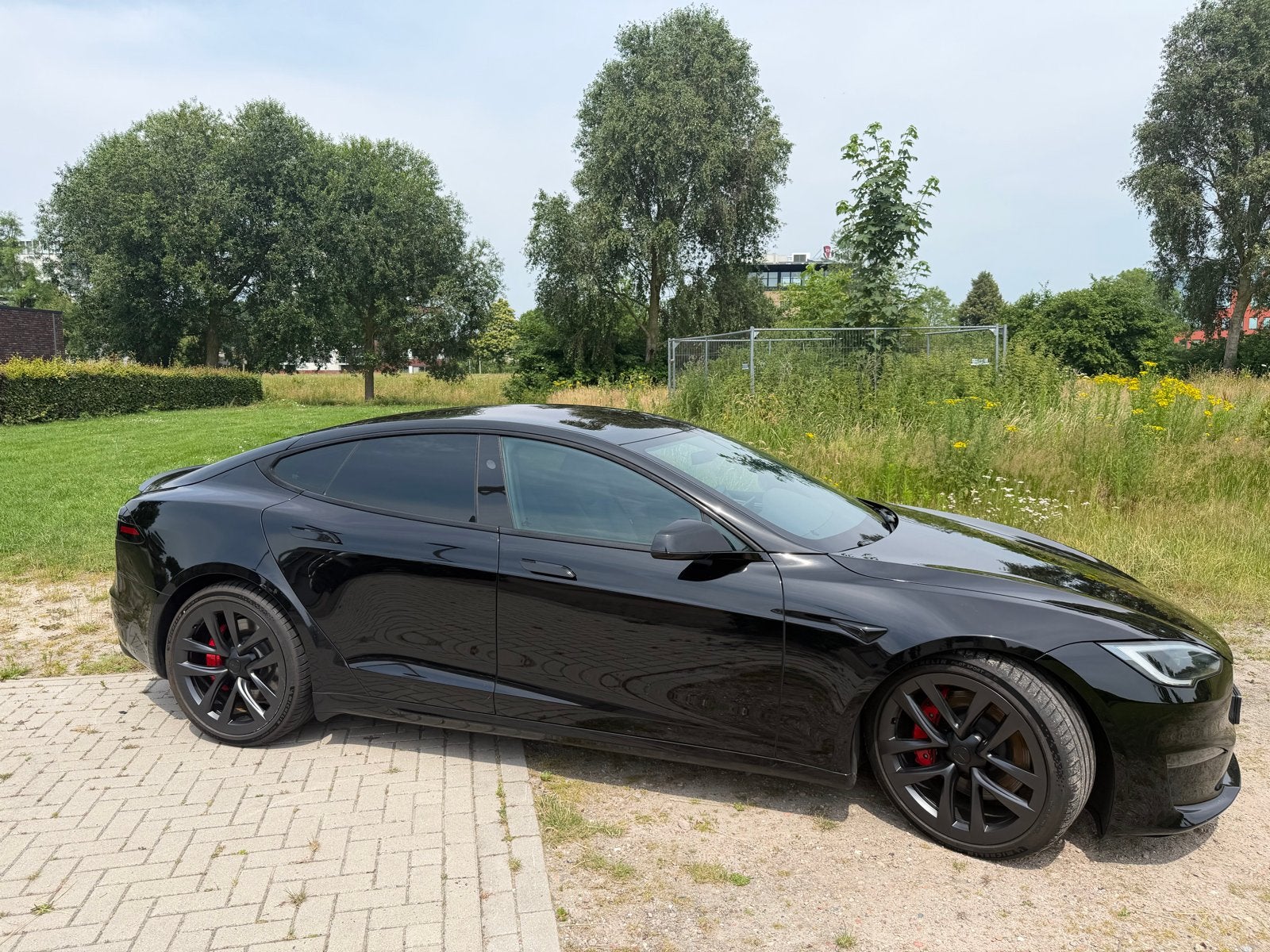 Tesla Model S Plaid (btw auto), Auto's, Tesla, Particulier, Model S, 360° camera, 4x4, ABS, Achteruitrijcamera, Adaptieve lichten