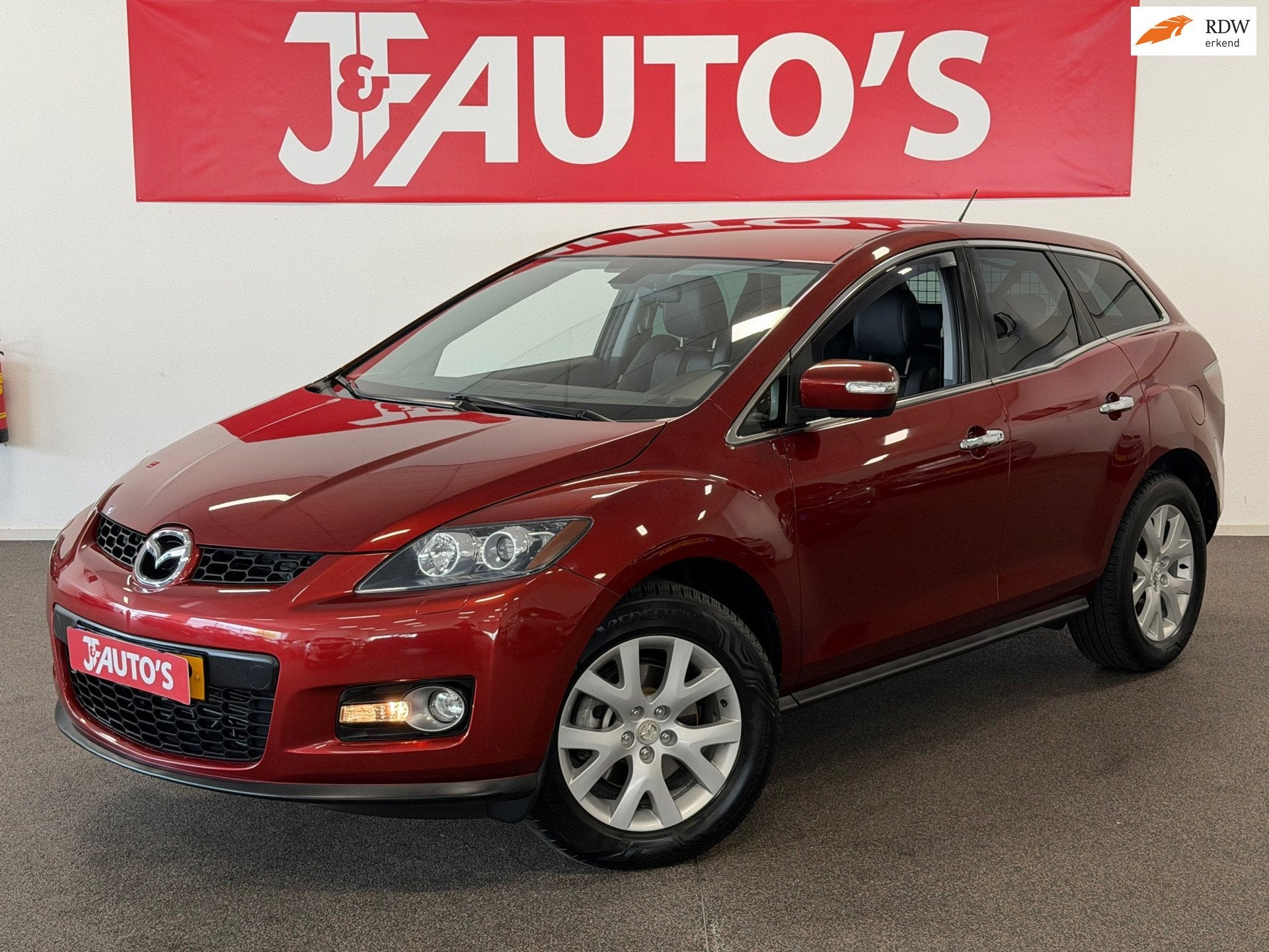 Mazda CX-7 2.3 TS|ECC AIRCO|CRUISE|BOSE SOUND|LEER, Auto's, 1450 kg, Gebruikt, 4 cilinders, Met garantie (alle)