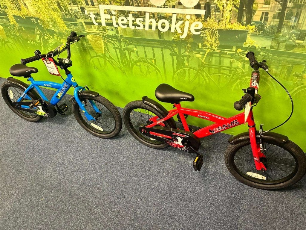 Fietshokje Raaks : Raaks Bobo kinderfiets 18 inch NIEUW, Niet ingevuld, 16 tot 20 inch, Niet ingevuld, Nieuw