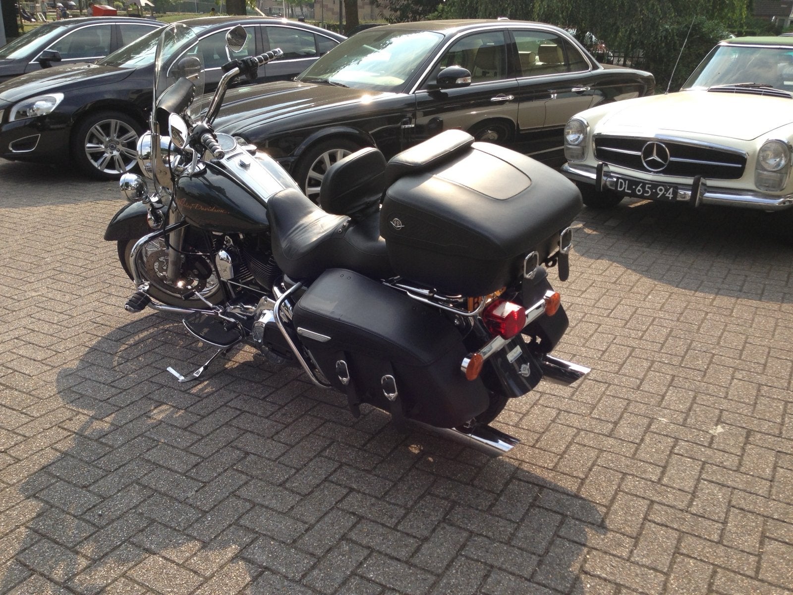 Harley Davidson Roadking - Europese motor- Zeer mooie staat, Motoren, 2 cilinders, Gebruikt, Cruise Control, Particulier