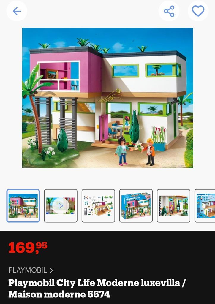 PLAYMOBIL City Life Moderne luxevilla 5574 met uitbreidingen, Ophalen of Verzenden, Zo goed als nieuw