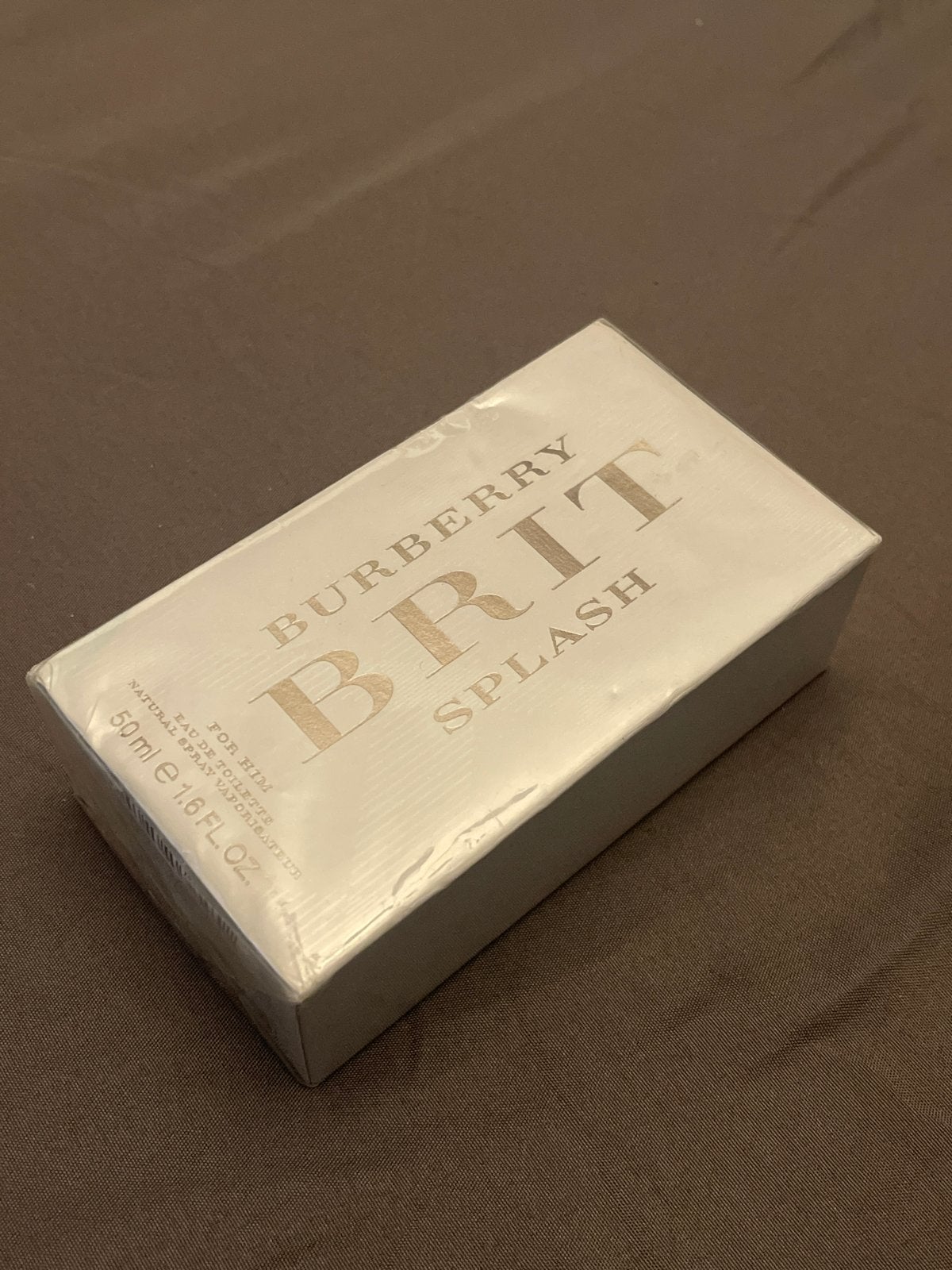 Burberry Brit Splash for Him 50 ML - Geseald & Zeldzaam, Sieraden, Tassen en Uiterlijk, Ophalen of Verzenden, Nieuw