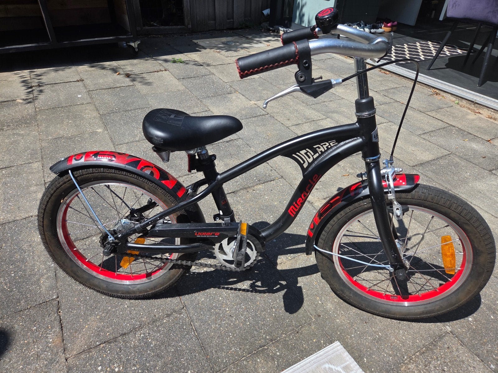 Kinderfiets, Ophalen, 16 tot 20 inch