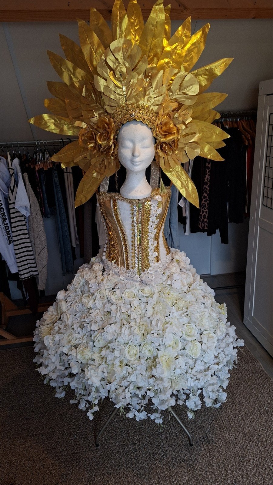 fantasie kostuum cosplay carnaval elfia, Ophalen of Verzenden, Zo goed als nieuw, Maat 34 (XS) of kleiner, Carnaval
