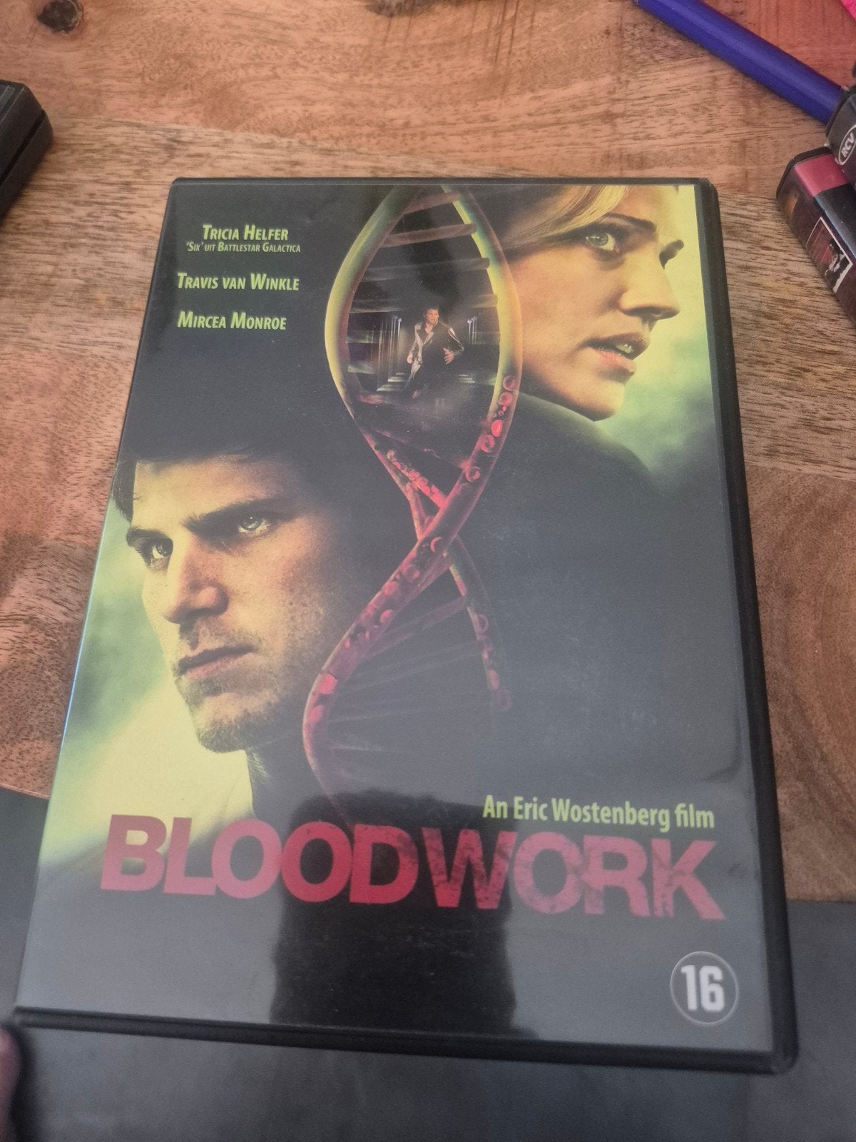 Bloodwork DVD - Actiethriller met Tricia Helfer, Vanaf 16 jaar, Ophalen of Verzenden, Gebruikt, Actiethriller