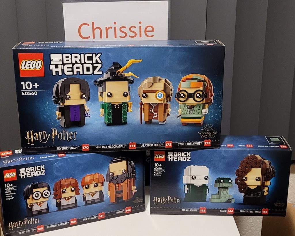 LEGO BrickHeadz Harry Potter Sets 40560, 40495, 40496, Ophalen, Nieuw