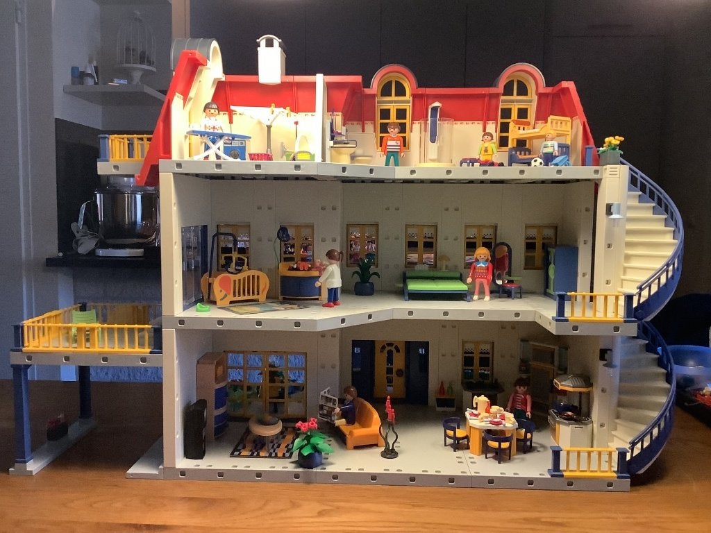 PLAYMOBIL VILLA WOONHUIS, Ophalen of Verzenden, Gebruikt