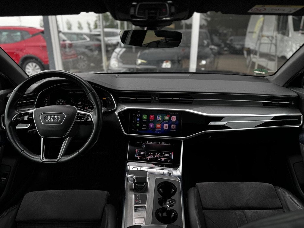 Audi A6 Avant 40TDI Sport|Matrix|Pano|Carpl|360cam|Trekh|B&O, Auto's, Audi, Gebruikt, 2000 kg, Blauw, Diesel