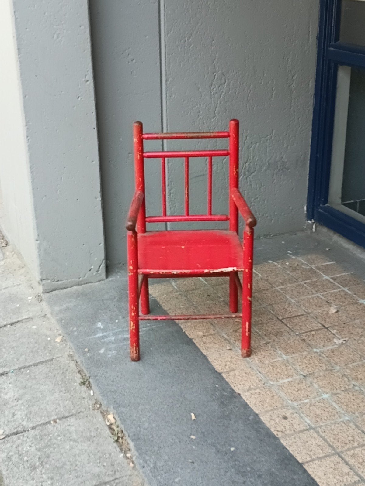 vintage stoeltje, Ophalen of Verzenden