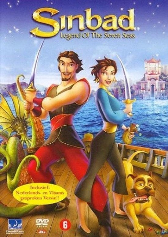 Speelfilm - Sinbad DVD, Europees, Tekenfilm, Verzenden, Zo goed als nieuw