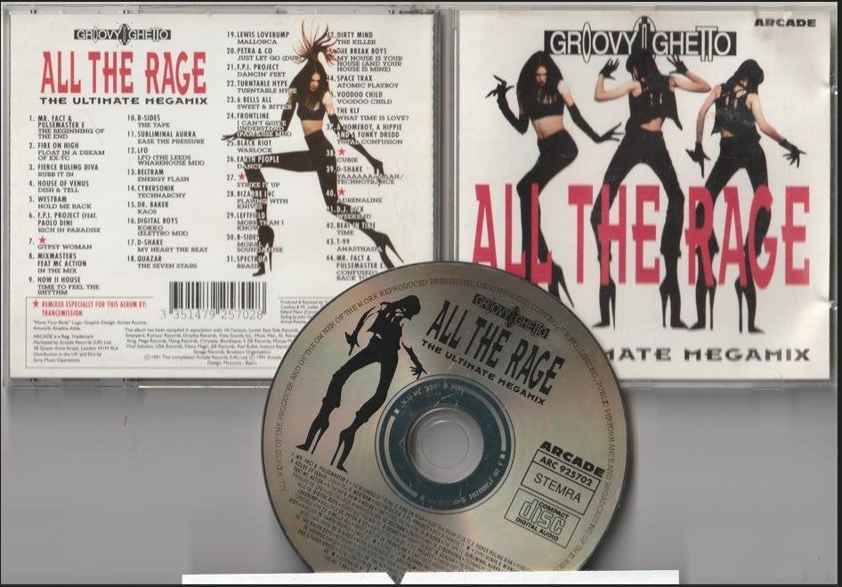 Groovy Ghetto - All The Rage - The Ultimate Megamix, Ophalen of Verzenden, Gebruikt