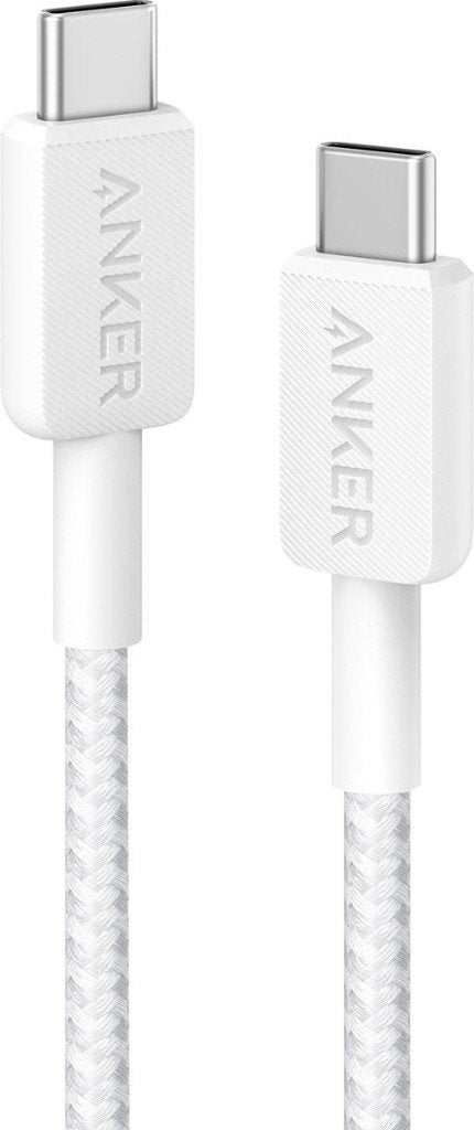 Anker 322 USB-C naar USB-C 0.9M Wit (Kabel) *Nieuw*, Info@Anker.nl, Nieuw, Anker, Ophalen of Verzenden