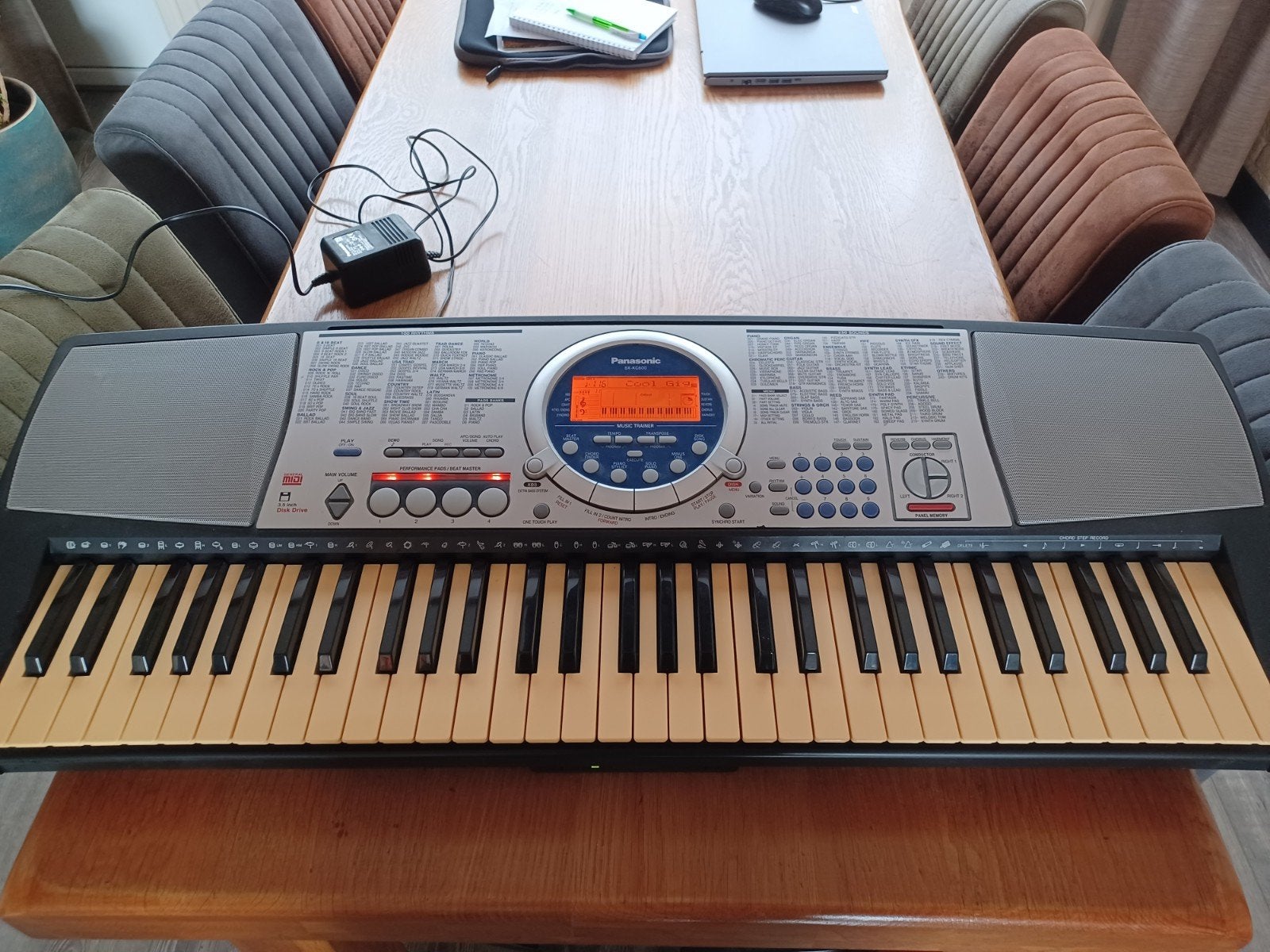 Goed keyboard panasonic, Muziek en Instrumenten, Keyboards, Ophalen, Gebruikt, 61 toetsen, Overige merken