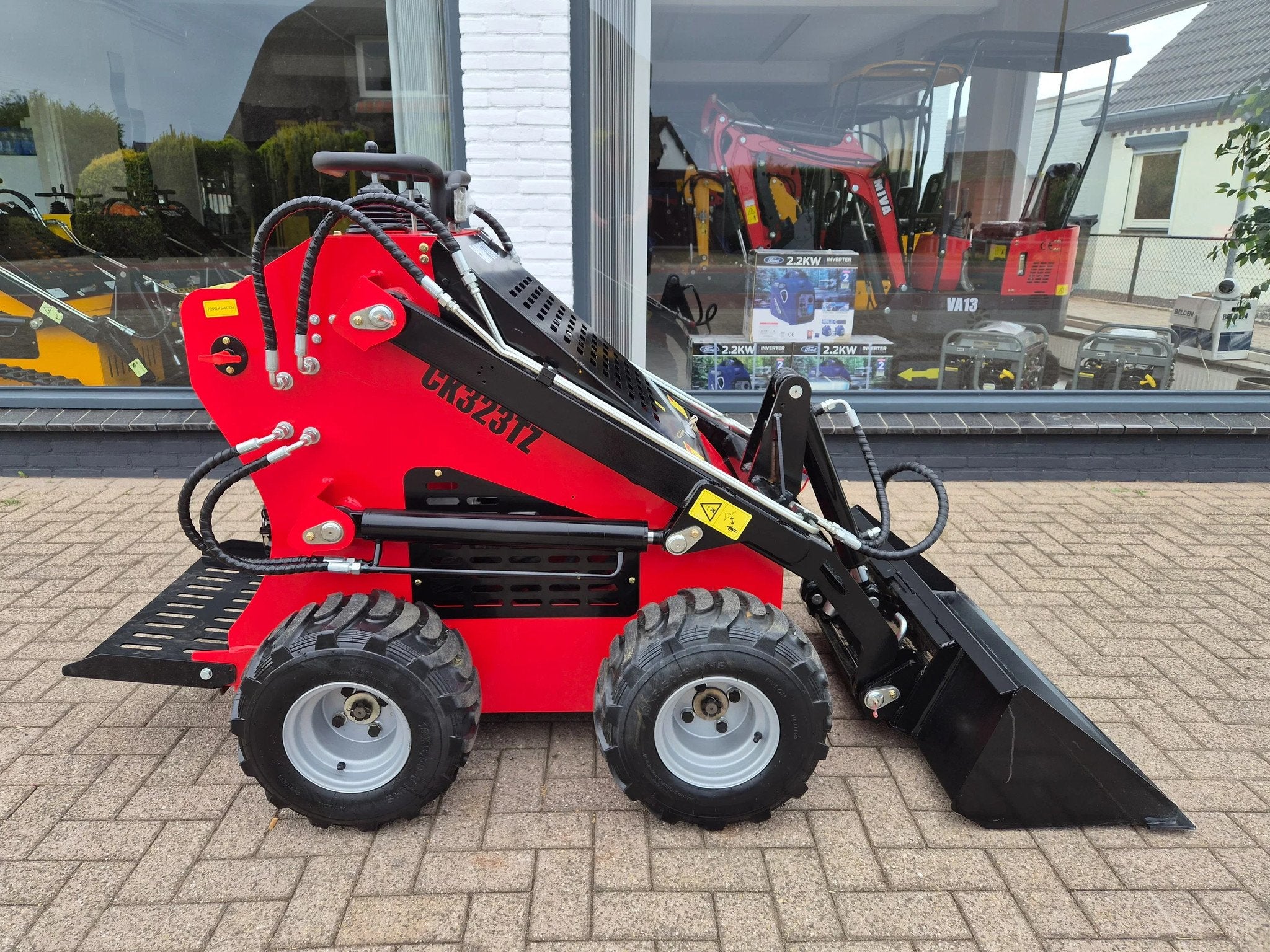 Loader schranklader Captok zware skidster ramrod shovel, Wiellader of Shovel