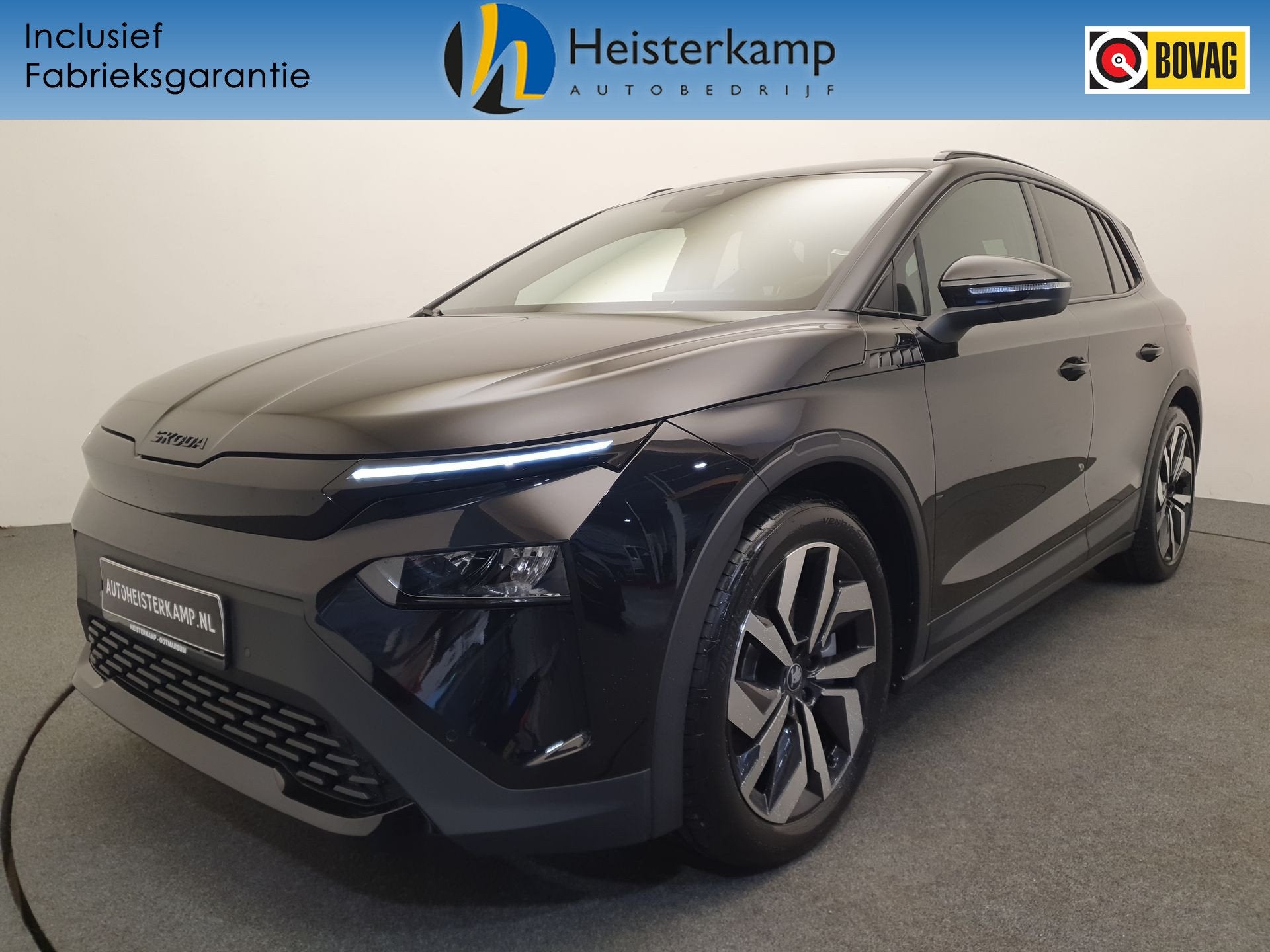 Skoda Elroq 85 Sportline Wegklapbare trekhaak, Camera, Auto's, Automaat, 12 maanden, Achterwielaandrijving, Gebruikt