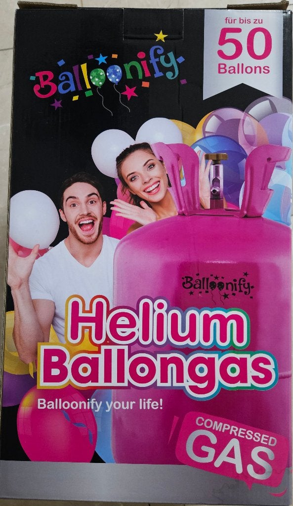 Helium ballongas tank, Ophalen of Verzenden, Nieuw, Versiering, Verjaardag