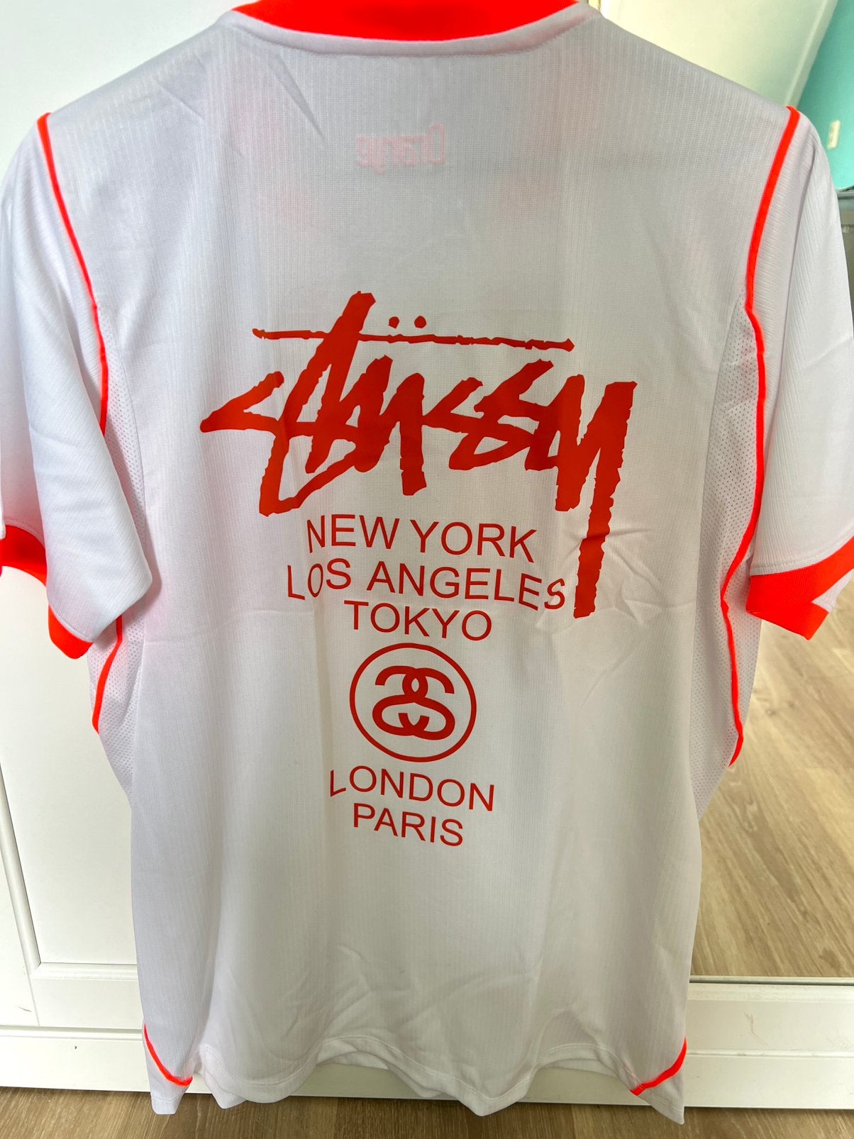 Nederlands elftal uitshirt WK 2026 Stüssy  Maat S, Wit, Nieuw, Ophalen of Verzenden, Nike