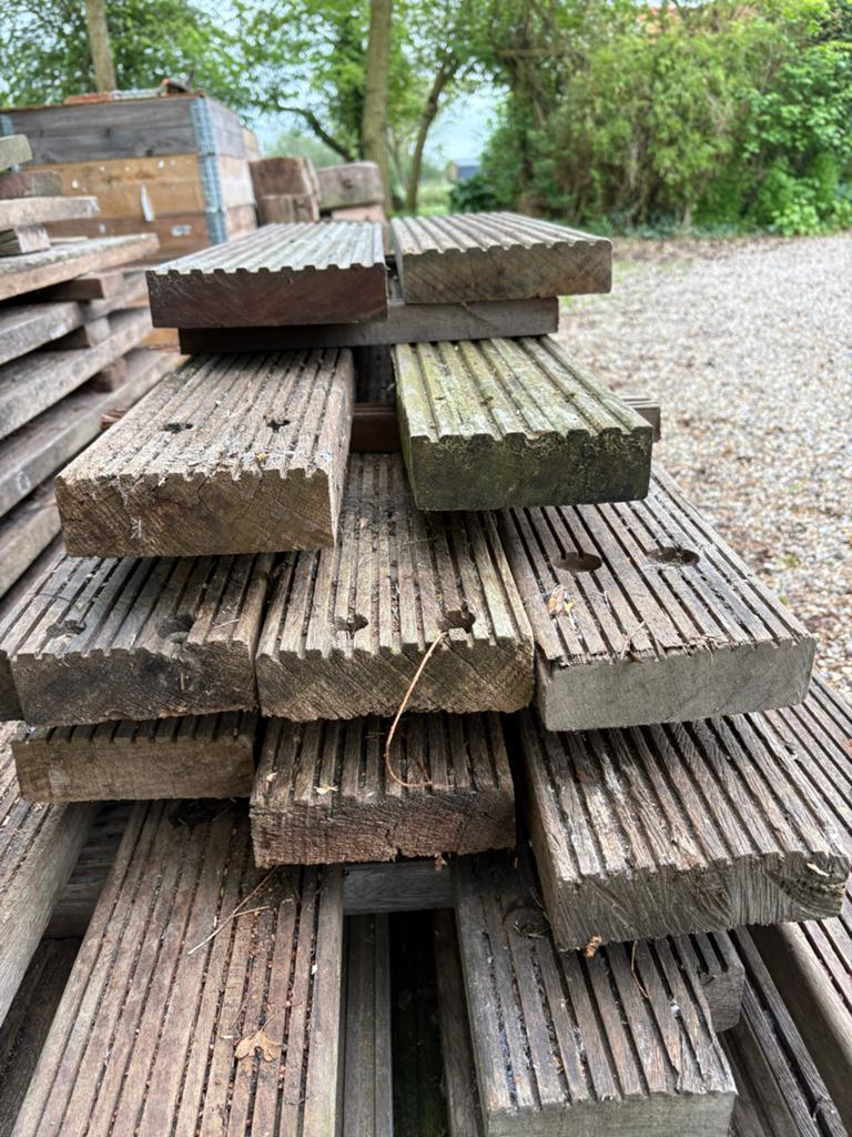 Robuuste azobe planken, Tuin en Terras, Terrasdelen en Vlonders, Gebruikt, Hout, Ophalen