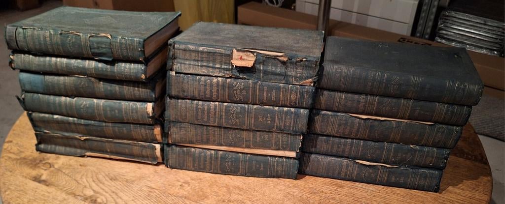 oude A.Winkler prins Encyclopedie 16 delig, Antiek en Kunst, Antiek | Boeken en Bijbels, Ophalen