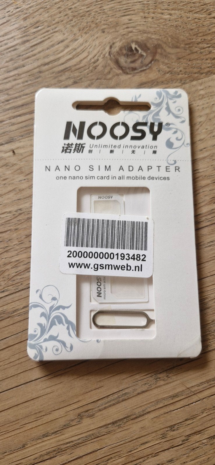NOOSY Nano SIM Adapter - Universele SIM Kaart Adapter Kit, Ophalen of Verzenden