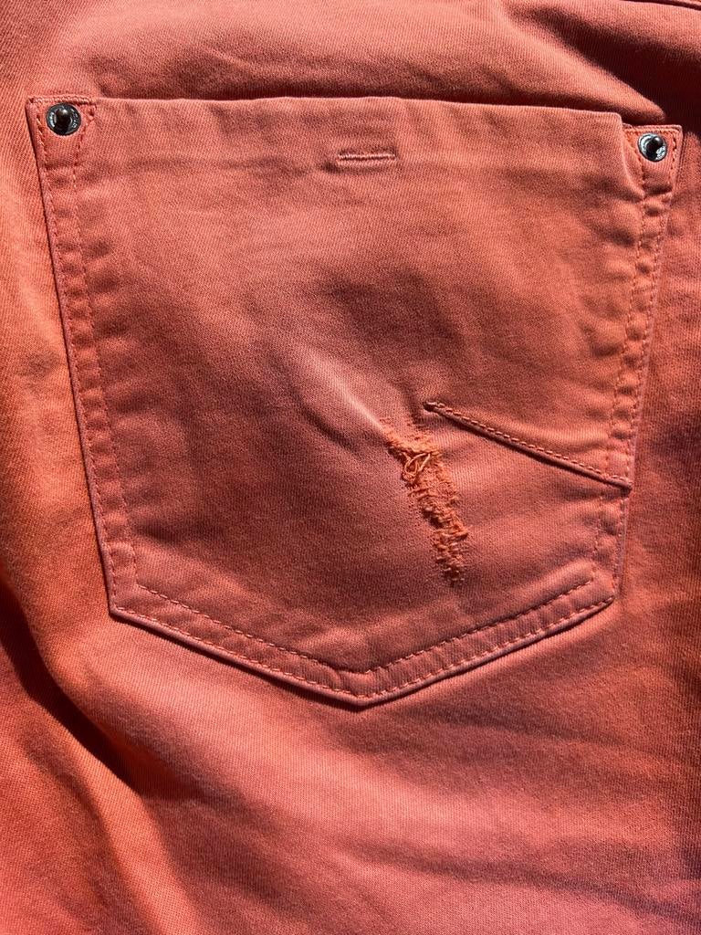 Summum Denim Dept. Oranje Broek - Maat 42, Verzenden, Maat 42/44 (L), Oranje, Driekwart