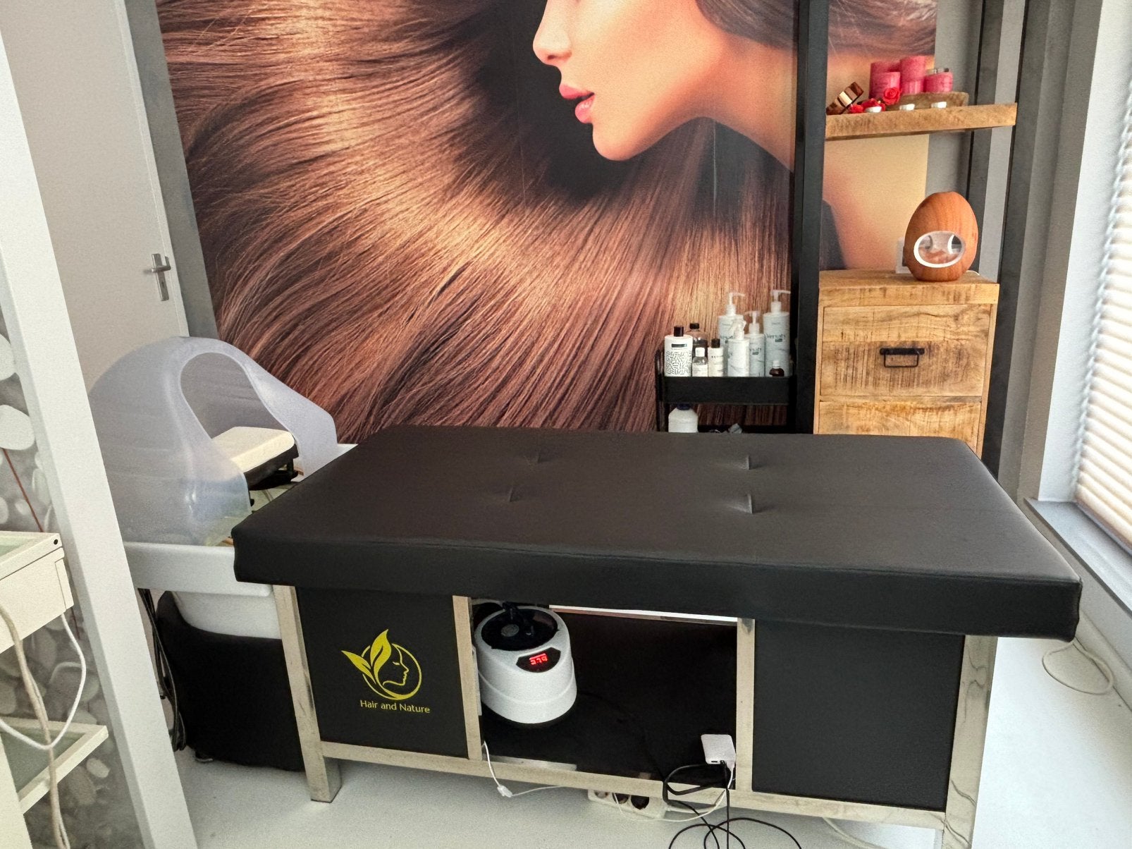 Head spa bed, Ophalen, Zo goed als nieuw