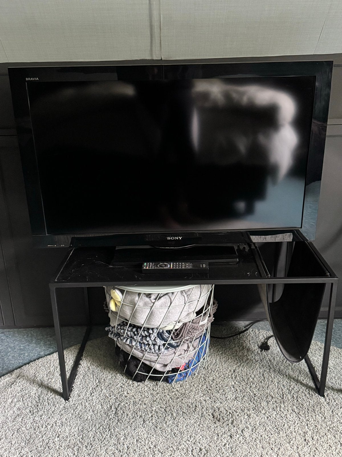 Sony Bravia TV met afstandsbediening, Ophalen, Gebruikt, LCD, 80 tot 100 cm
