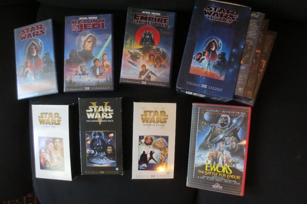 Star Wars / EWOKS VHS collectie, Boxset, Alle leeftijden, Ophalen of Verzenden, Actie en Avontuur