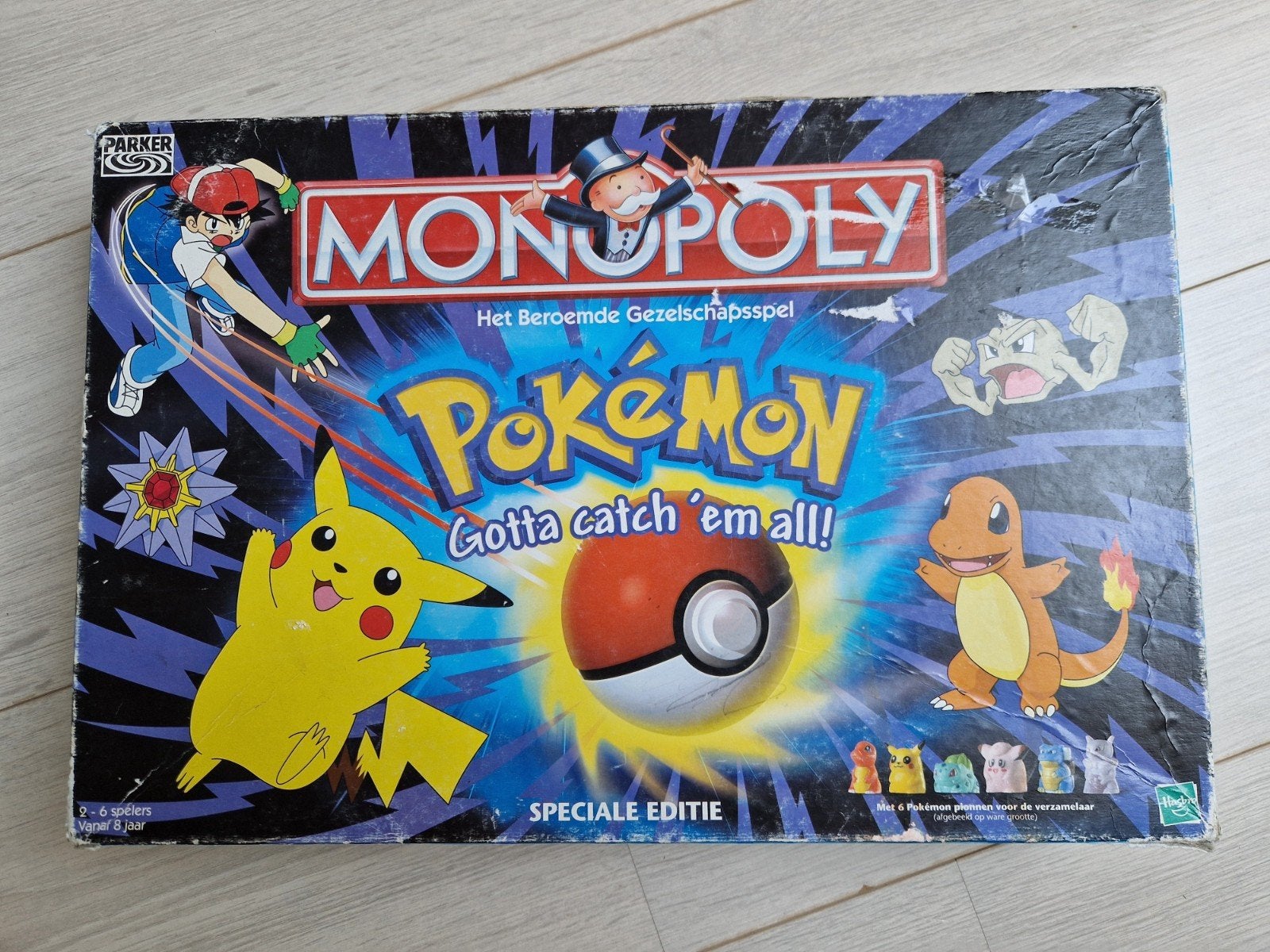 eerste uitgave pokemon monopoly speciale editie parker, Ophalen of Verzenden
