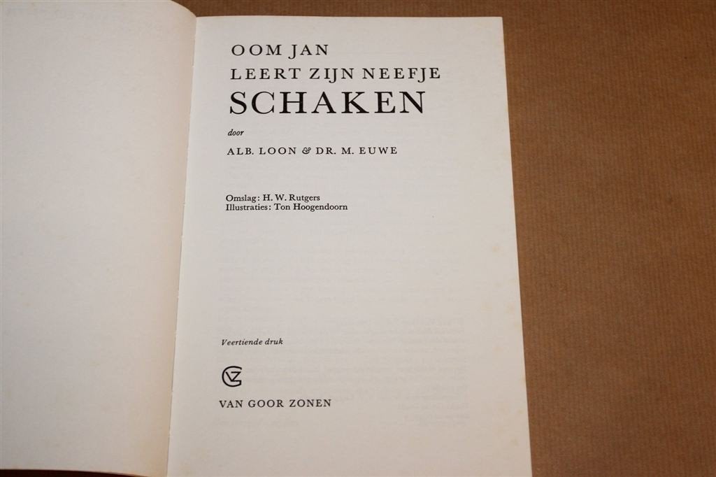 Oom Jan Leert zijn Neefje Schaken —Schaakboek voor Beginners, Boeken, Ophalen of Verzenden, Gelezen, Overige onderwerpen
