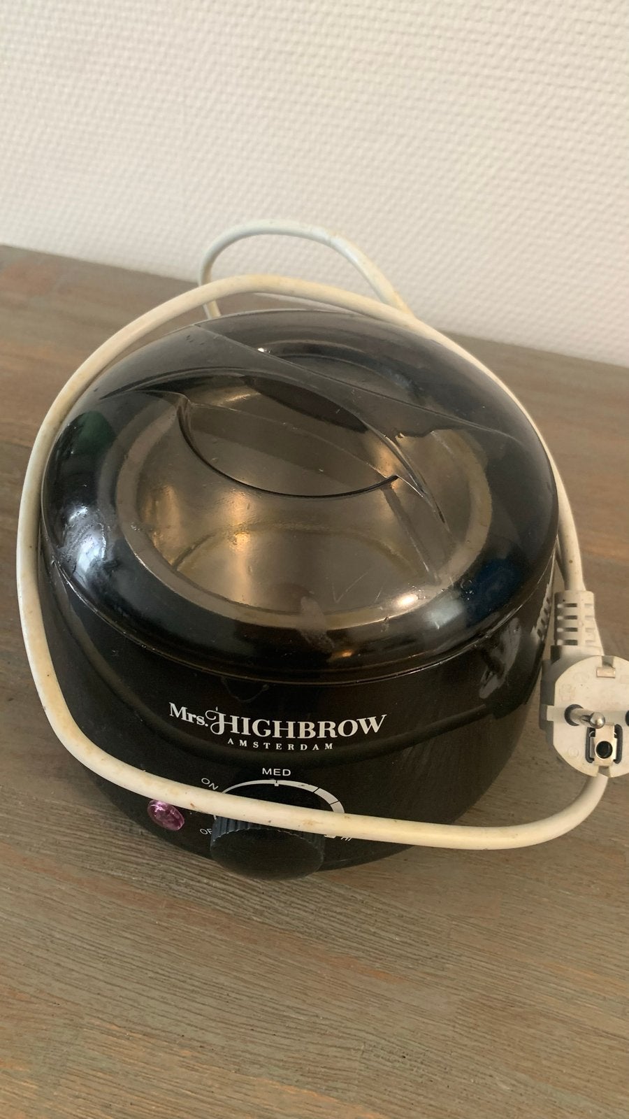Mrs. Highbrow Wax Pot - Professionele Waxverwarmer, Ophalen, Gebruikt, Scheren en Epileren