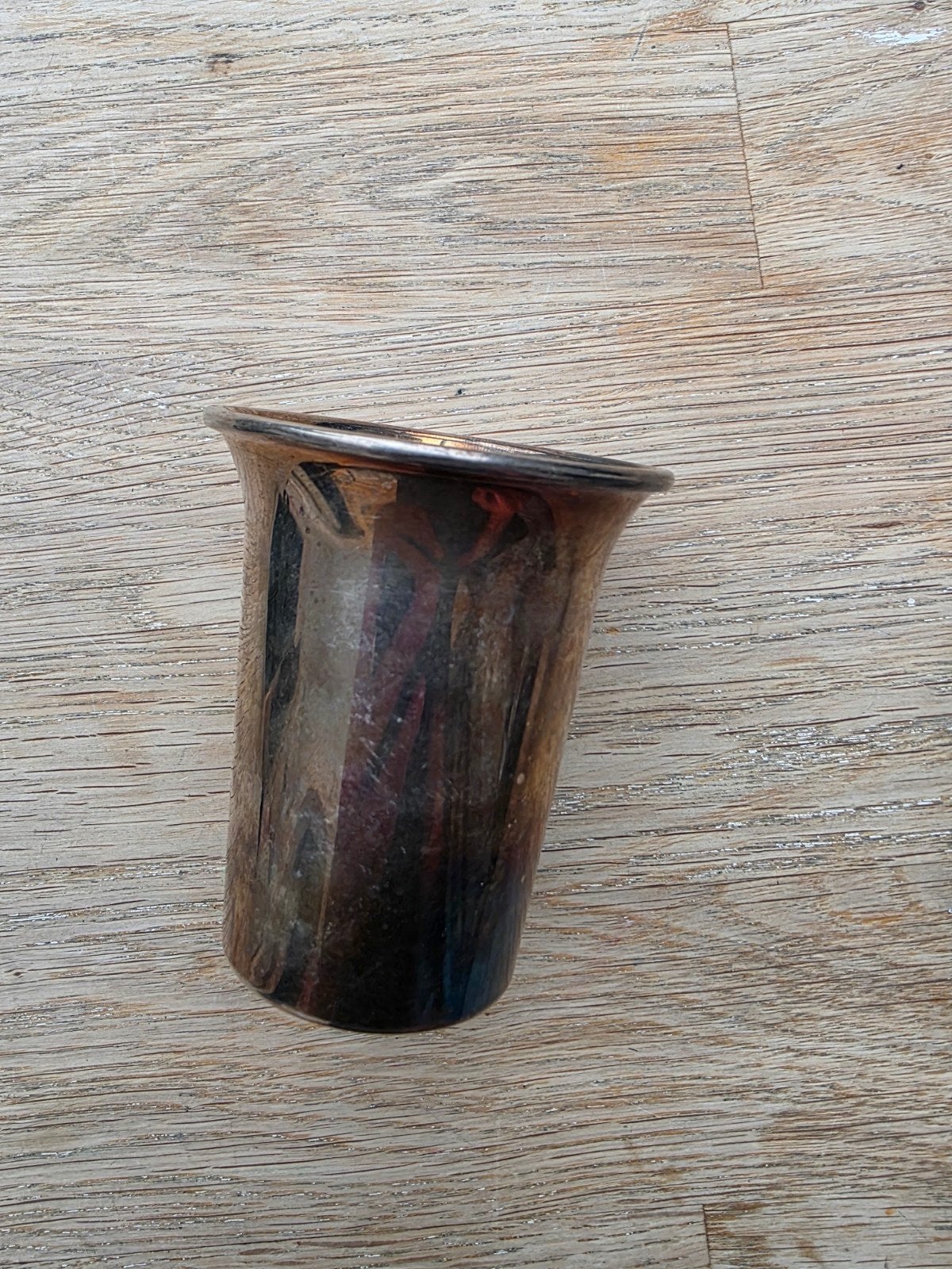 Vintage  Bekertje/Potje, Antiek en Kunst, Ophalen of Verzenden, Zilver