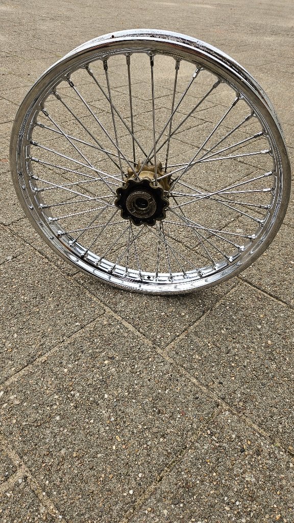 BSA achterwiel  19 1nc, Ophalen, Gebruikt