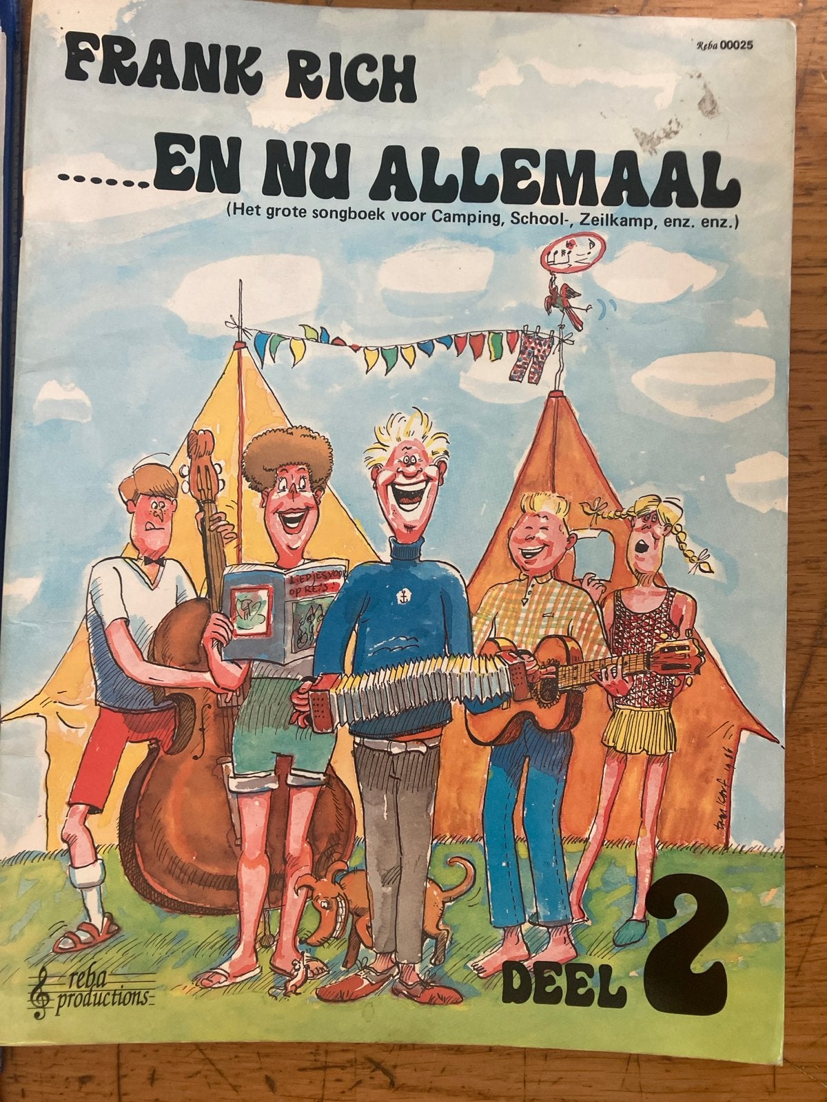 Frank Rich - En Nu Allemaal Deel 2 Songboek, Muziek en Instrumenten, Bladmuziek, Gebruikt, Zang, Ophalen of Verzenden, Thema