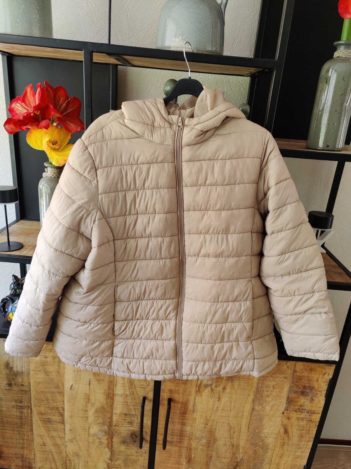 Prachtige Jas Maat 50/52 - Prima Staat!, Ophalen of Verzenden, Zo goed als nieuw, Maat 46/48 (XL) of groter, Beige