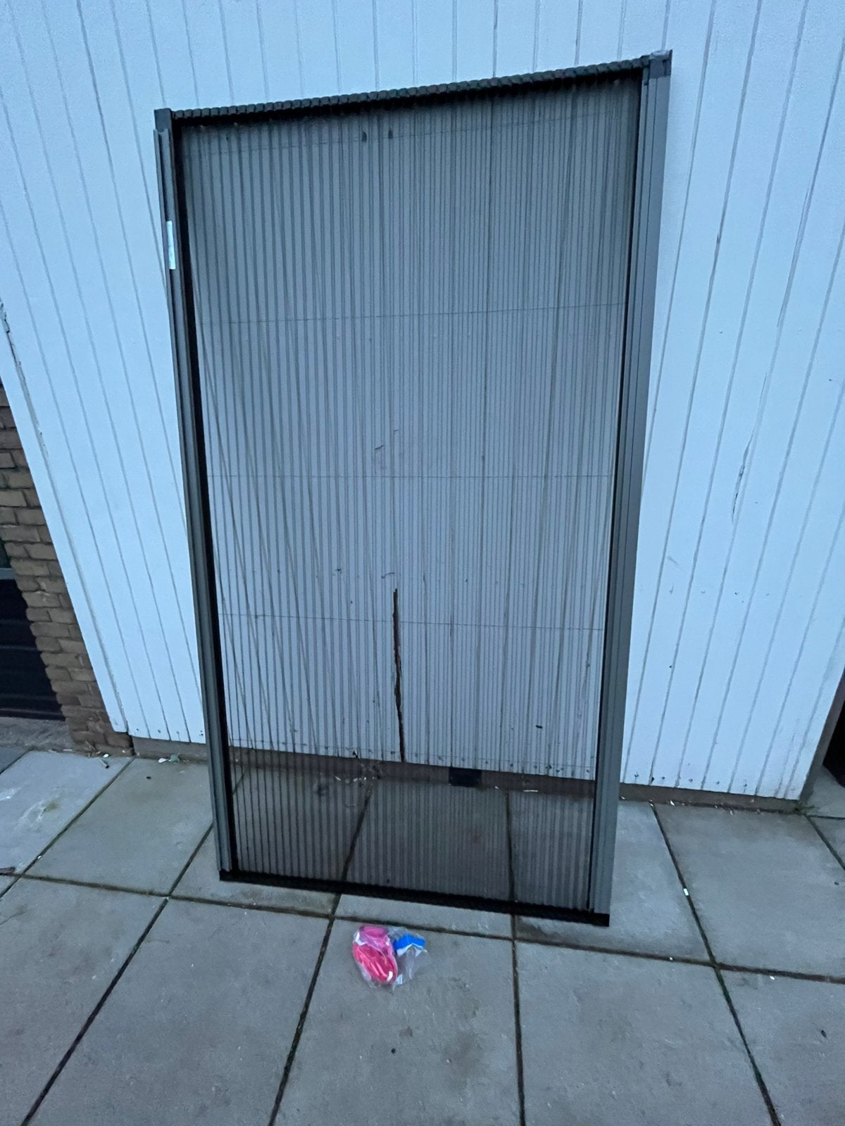 Unilux hordeur in plissé (nieuw) 203x112, 100 tot 150 cm, 200 cm of meer, Grijs, Nieuw