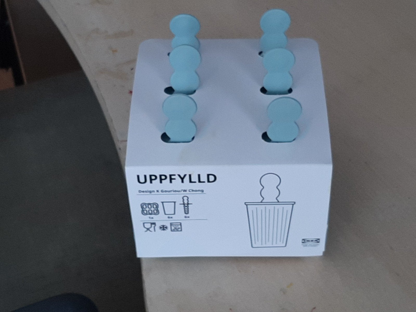 nieuwe IKEA UPPFYLLD ijsvormpjes - 6 stuks, Ophalen of Verzenden, Nieuw