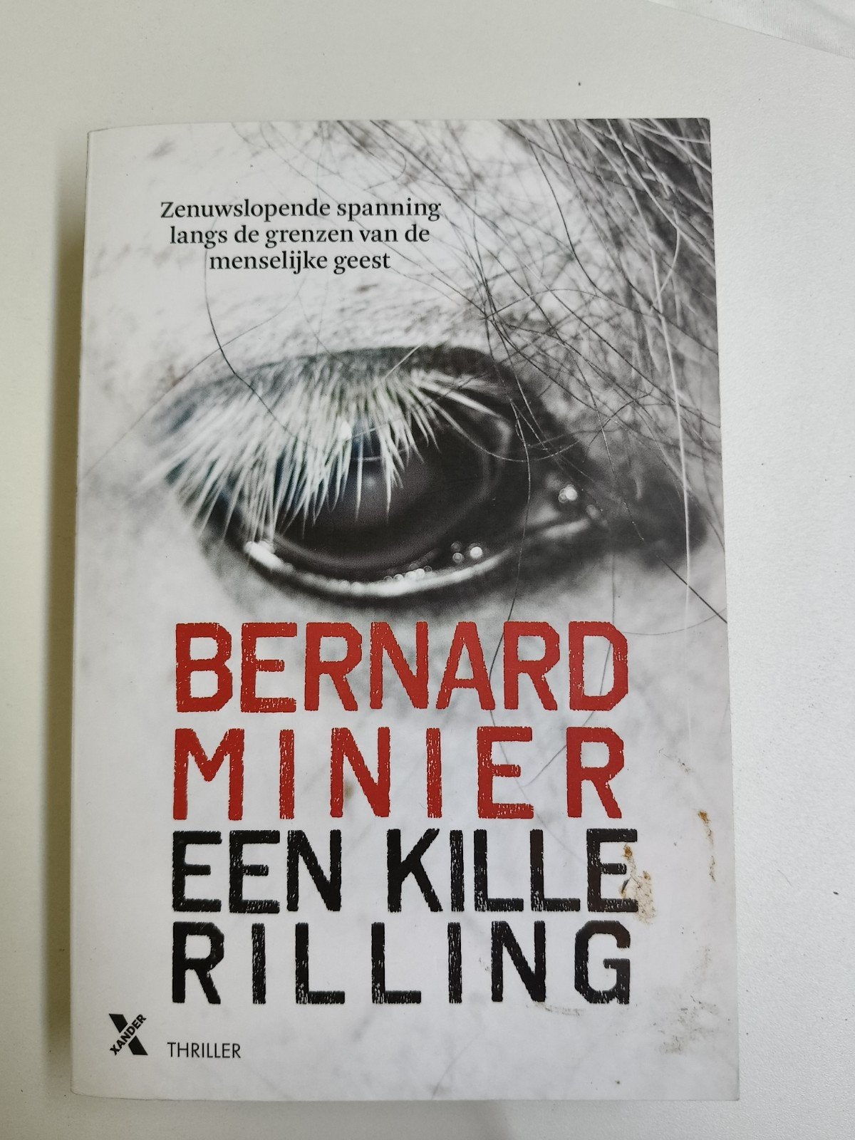 Bernard Minier - Een Kille Rilling (Thriller), Boeken, Ophalen of Verzenden, Gelezen, Bernard Minier, Europa overig