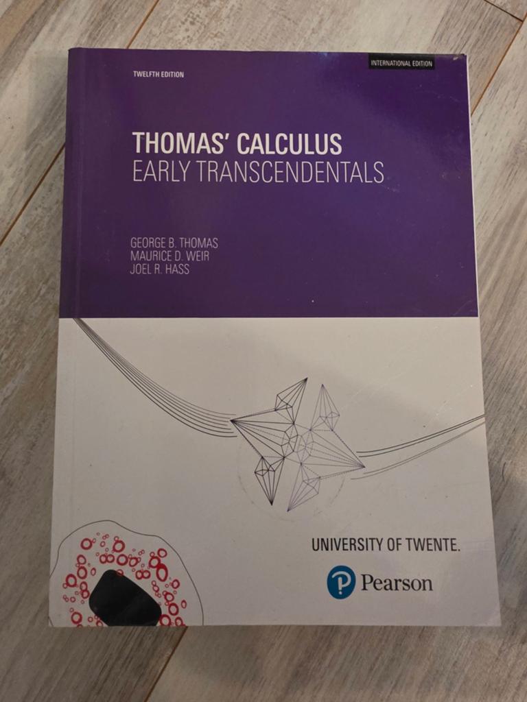Thomas' Calculus Early Transcendentals - 12e editie, Nieuw, Ophalen of Verzenden, WO, George B. Thomas, Maurice D. Weir, Joel R. Hass