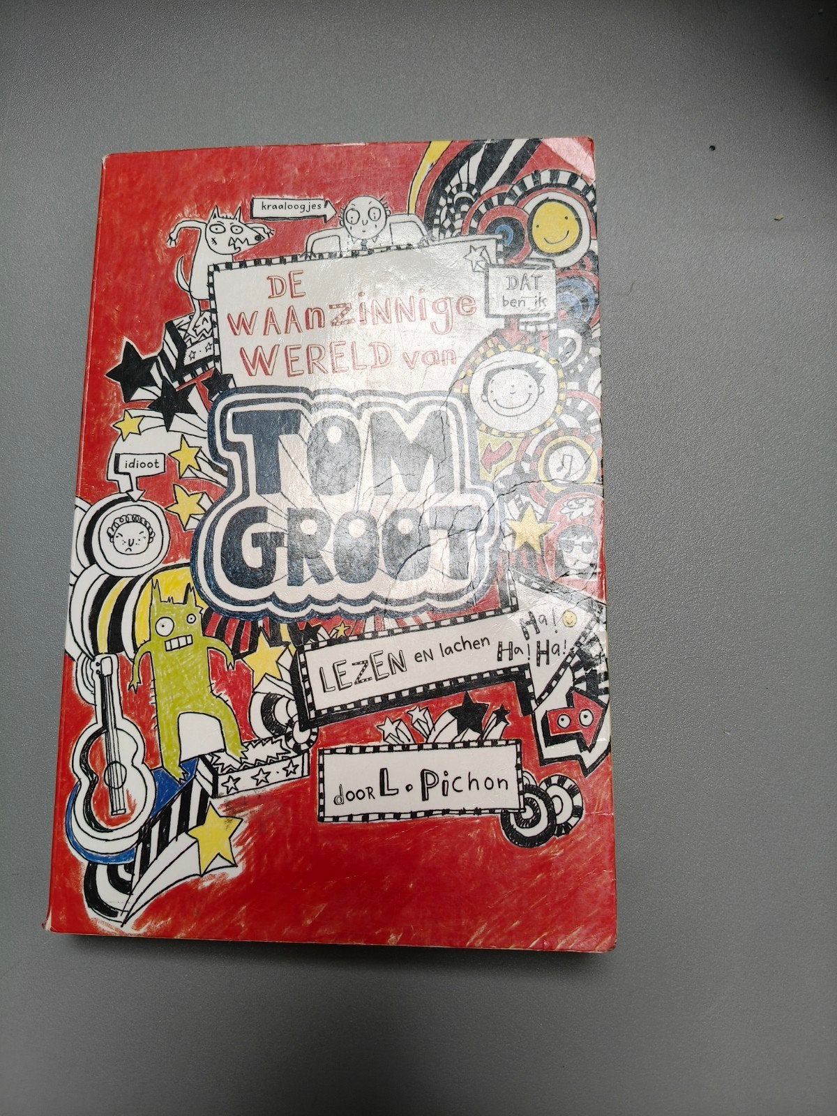 De Waanzinnige Wereld van Tom Groot - L. Pichon, Ophalen of Verzenden, Gelezen, L. Pichon, Fictie algemeen