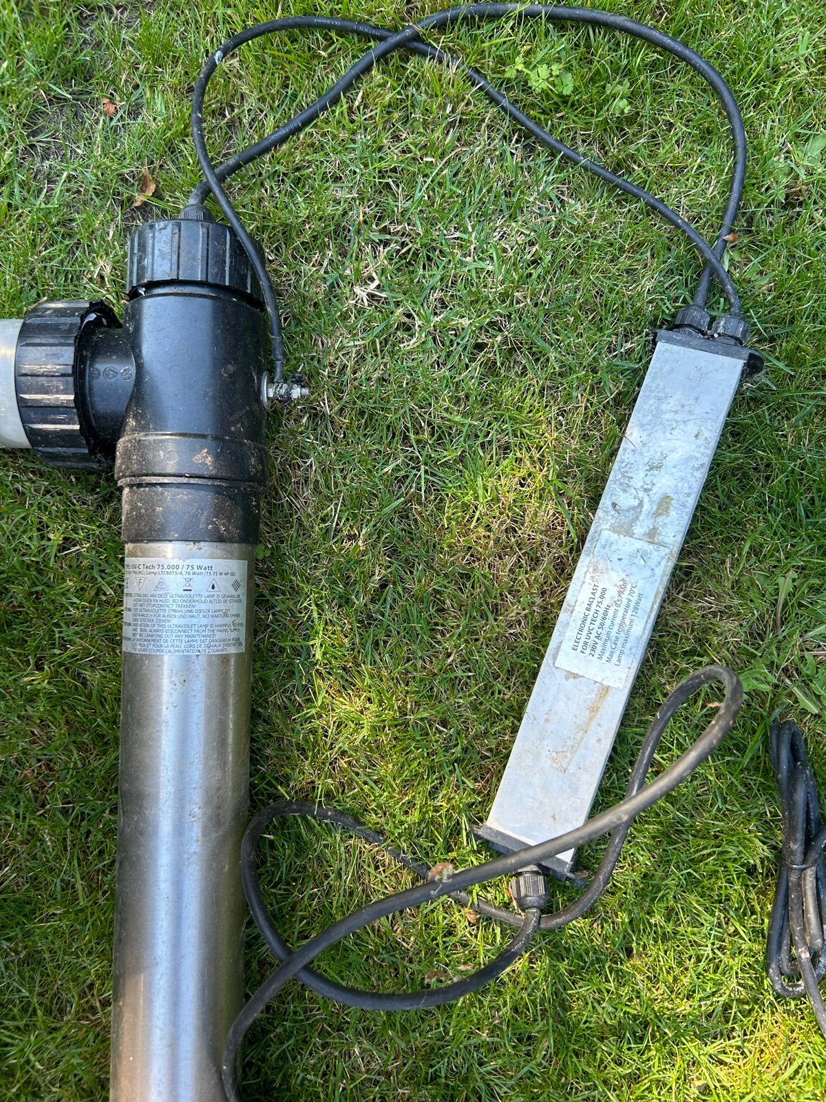 Set vijverspullen: filter, pompen, UV-C en controler, Ophalen, Gebruikt, Vijverfilter