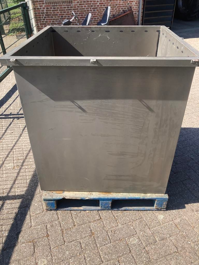 Corten stalen Bloembak. Eenmalig gebruikt voor een festival, Tuin en Terras, Bloembakken en Plantenbakken, Ophalen, Minder dan 30 cm