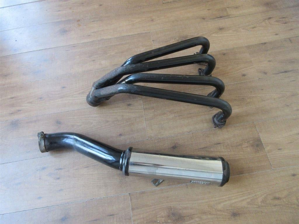Suzuki GSX750 Marshall uitlaat GSX750ES GSX750EF exhaust, Motoren, Ophalen of Verzenden