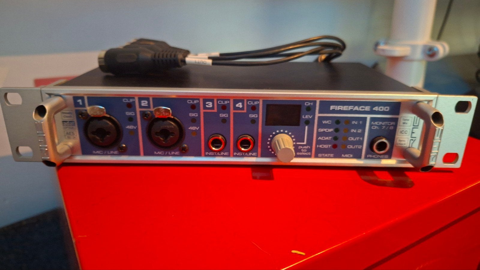 RME Fireface 400 Audio Interface, Ophalen of Verzenden, Gebruikt