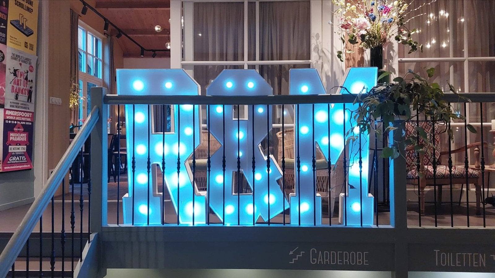 R&M Decoratie Letters voor bruiloft ed, Ophalen, Gebruikt